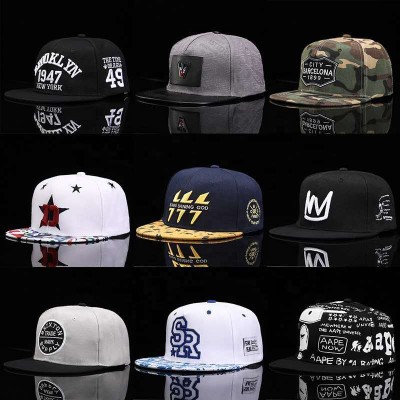 2020 new design fashionable hip hop snapback caps flat brim custom hat